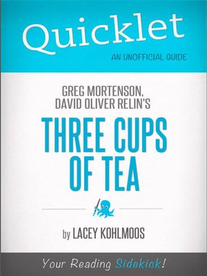 cover image of Quicklet on Greg Mortenson and David Oliver Relin's Three Cups of Tea